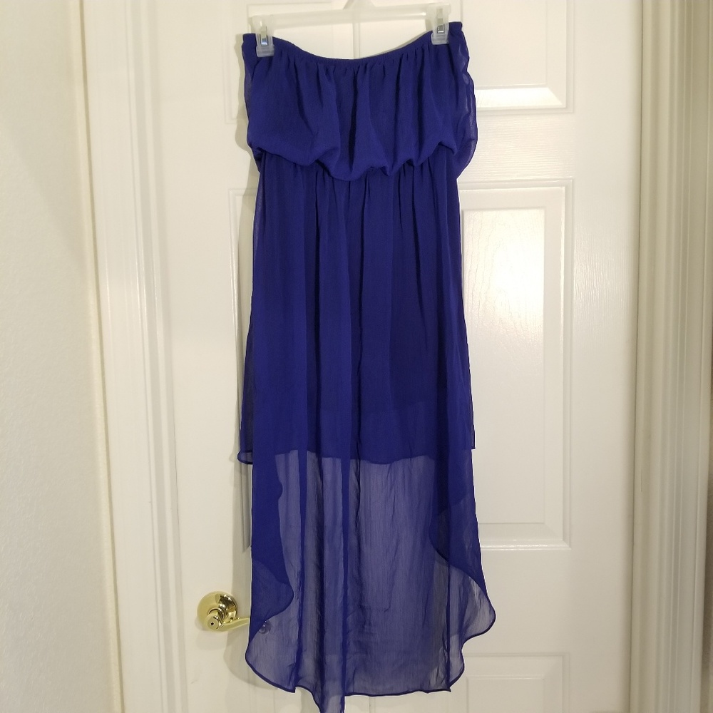 ⭐️3/$15⭐️ High/Low Strapless Sundress - Picture 6 of 8
